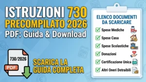 Istruzioni 730 Precompilato 2026 PDF