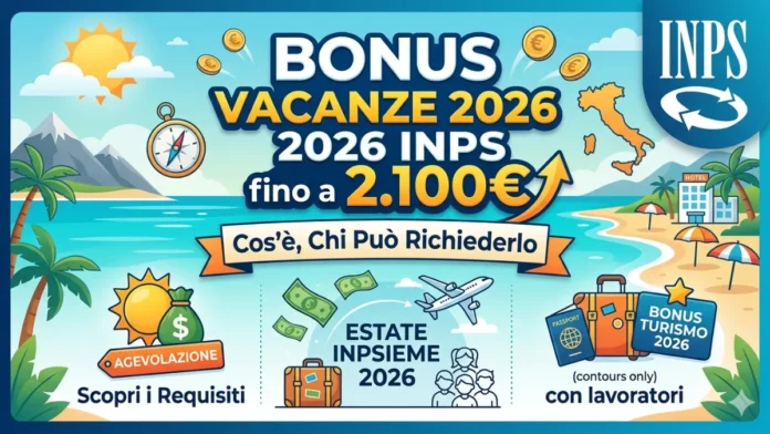 Bonus Vacanze 2026 INPS: fino a 2.100€ — Cos'è, Chi Può Richiederlo 
